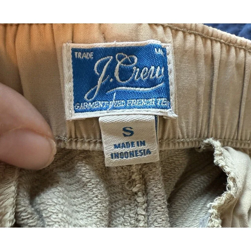 J Crew French Terry Chino Sweatpants Men’s Size Small